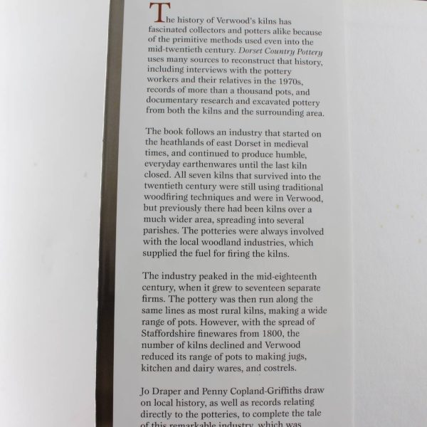 Dorset Country Pottery: The Kilns of the Verwood District book by Jo Draper Penny Copland-Griffiths  ISBN: 9781861265142 - Image 3