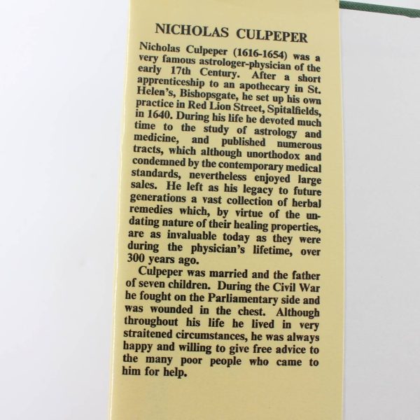 Culpeper's Complete Herbal book by Nicholas Culpeper   ISBN: 9780572002039 - Image 3