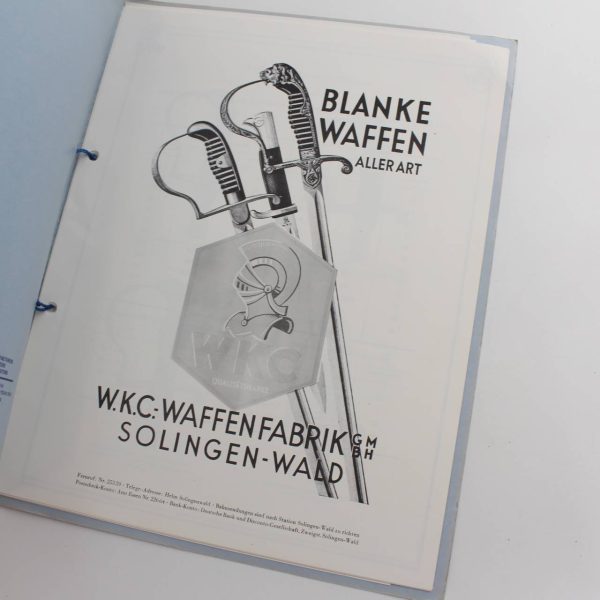 Blanke waffen Aller Art  book by W.K.C.-Waffen Fabrik GMBH solingen-wald  ISBN: - Image 2