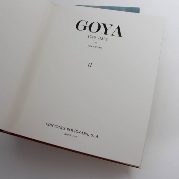 GOYA 1746-1828: 2 Volumes book by Jose Gudiol  ISBN: - Image 3