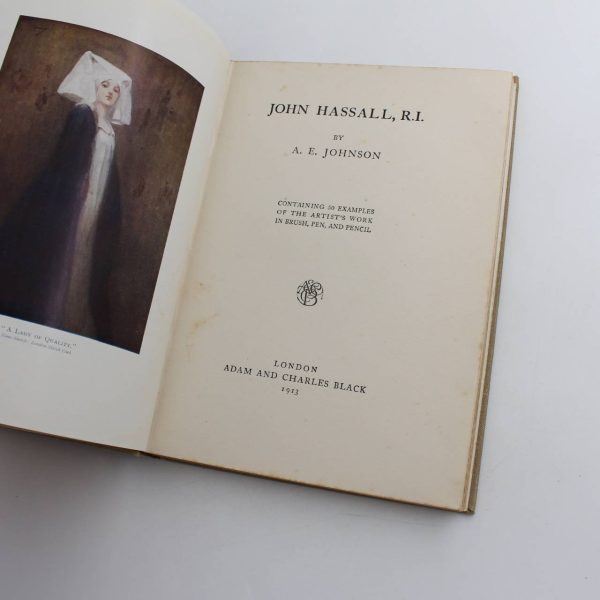 John Hassall R I Containing 50 Examples of the Artist's Work in Brush Pen & Pencil  book by A. E.Johnson  ISBN: - Image 2