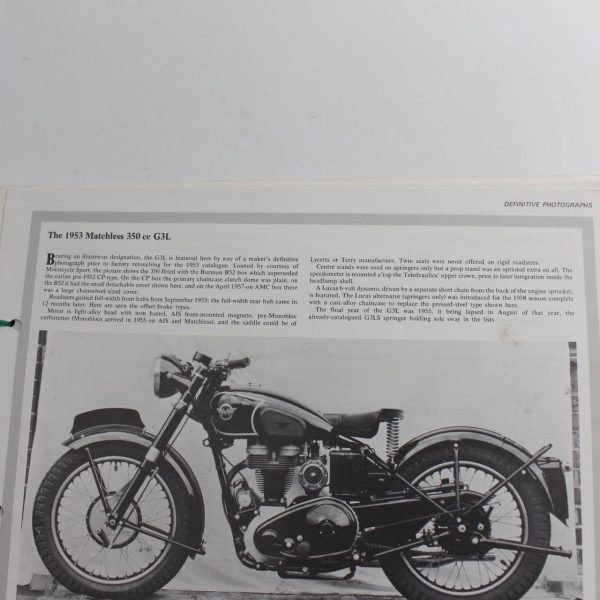 Matchless 350 & 500 cc Heavyweight Singles 1939-1955 BMS Service Series book by Bruce Main-Smith and Co  ISBN: - Image 3