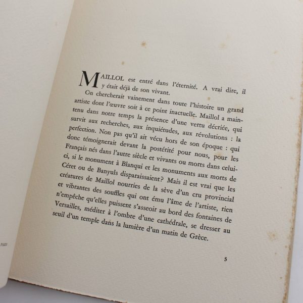 Maillol. Photographies de Andr? Steiner. book by JEAN CHARBONNEAUX  ISBN: - Image 3