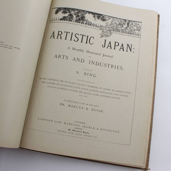 ARTISTIC JAPAN: A Monthly Illustrated Journal OF ARTS AND INDUSTRIES. book by S. BING.  ISBN: - Image 2