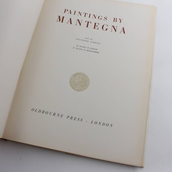 Paintings by Mantegn book by Giuseppe Fiocco  ISBN: - Image 2