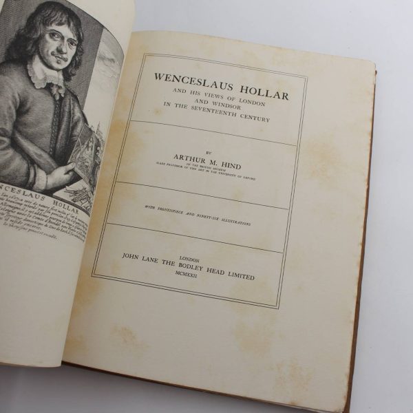 Wenceslaus Hollar and his views of London and Windsor in the seventeenth century book by Arthur M. Hind  ISBN: - Image 2