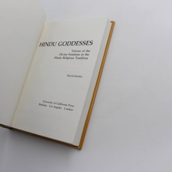 Hindu Goddesses: Visions of the Divine Feminine in the Hindu Religious Tradition book by David Kinsley   ISBN: 9780520053939 - Image 4