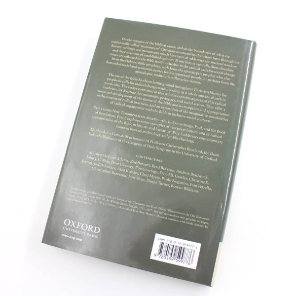 Radical Christian Voices and Practice: Essays in Honour of Christopher Rowland book by Zo? Bennett David B. Gowler   ISBN: 9780199599776 - Image 5