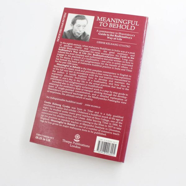 Meaningful to Behold: Commentary to Shantidevas Guide to the Bodhisattvas Way of Life book by Geshe Kelsang Gyatso  ISBN: 9780948006005 - Image 5