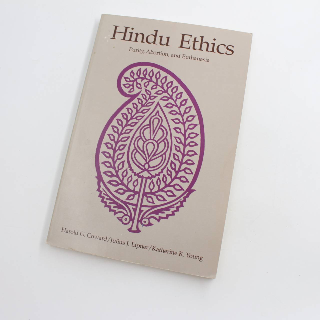 Hindu Ethics: Purity Abortion and Euthanasia book by Harold Coward Julius Lipner Katherine K. Young  ISBN: 9780887067648