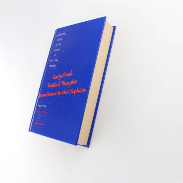 Early Greek Political Thought from Homer to the Sophists book by Michael Gagarin Paul Woodruff  ISBN: 9780521431927 - Image 2