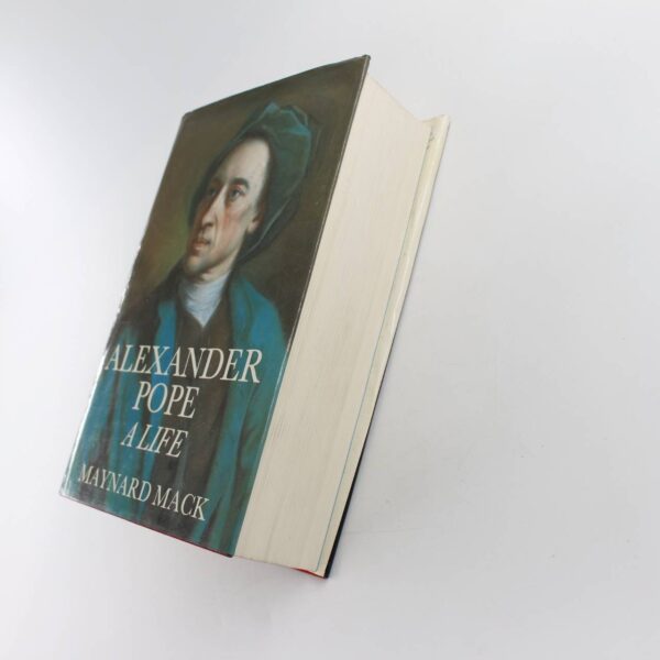 Alexander Pope a Life book by Maynard Mack  ISBN: 9780300033915 - Image 2