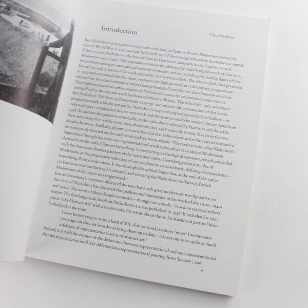 Ben Nicholson book by Chris Ed Stephens  ISBN: 9781854377401 - Image 3