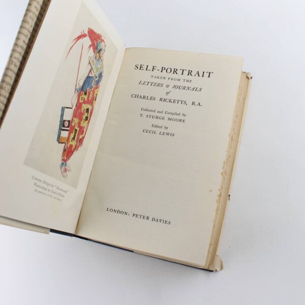 Self-Portrait. Taken From the Letters and Journals of Charles Ricketts R. A. book by Charles Ricketts T. Sturge Moore Cecil Lewis  ISBN: - Image 2