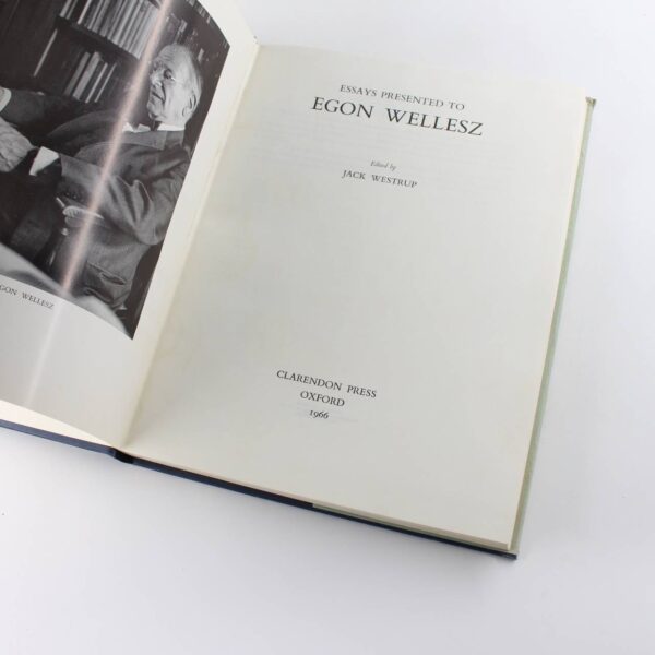 Essays Presented To Egon Wellesz book by Jack Westrup  ISBN: - Image 2