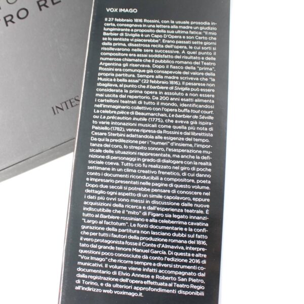 Rossini - Il Barbiere di Siviglia - Giampaolo Bisanti - Vittorio Borrelli - Teatro Regio Torino book by Rossini  ISBN: - Image 3